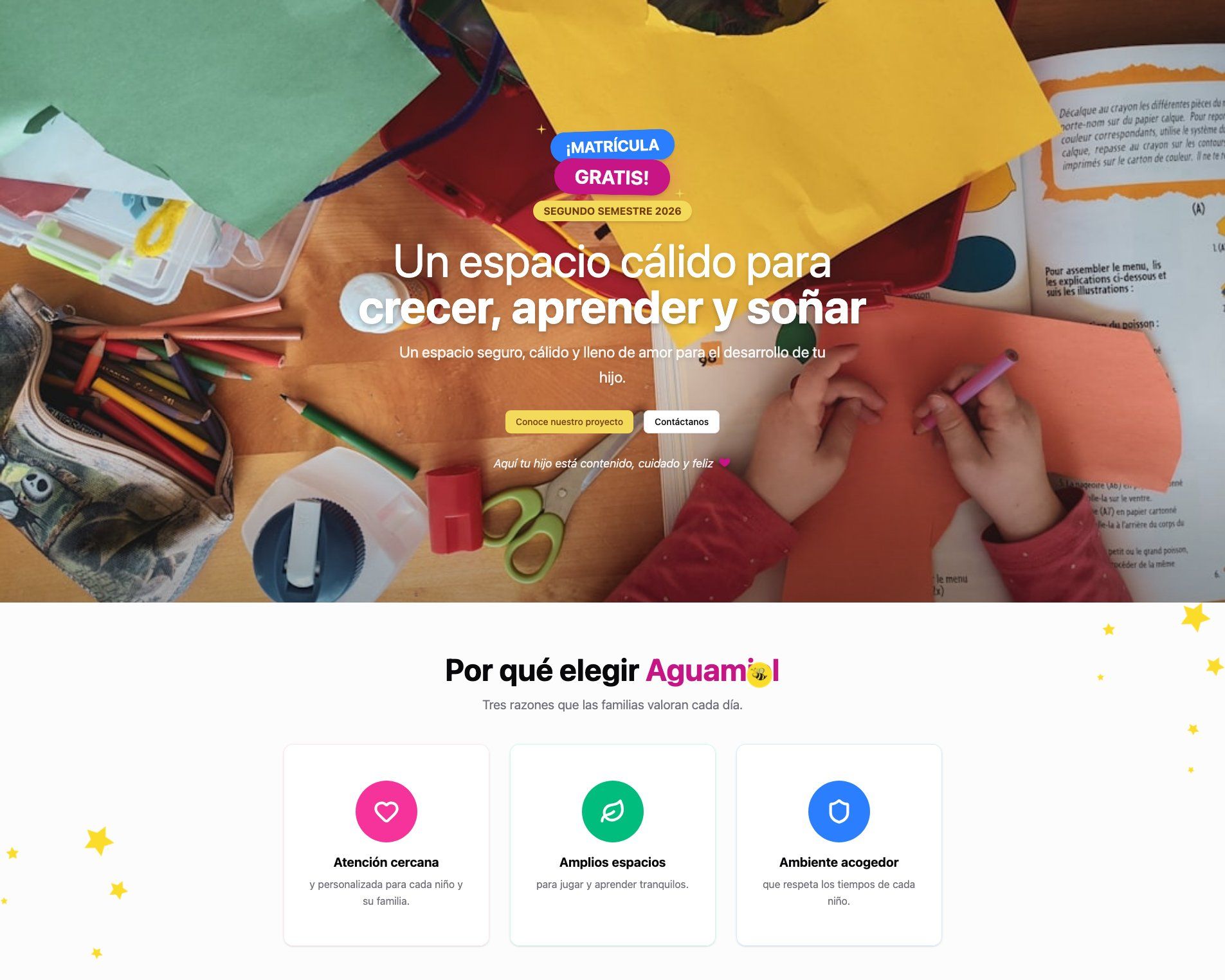 Sitio Jardín Infantil Aguamiel